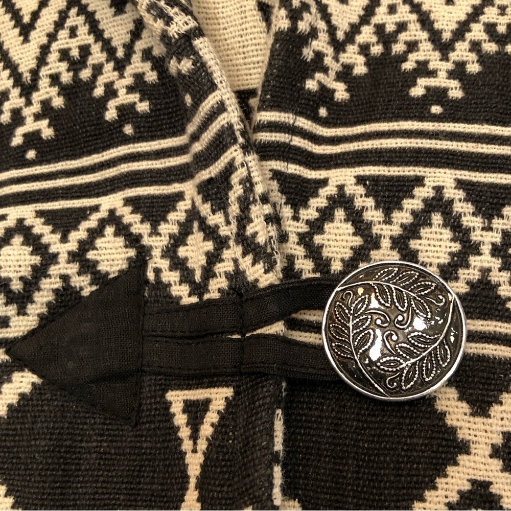 Vintage 90s Tapestry Flashback Aztec Southwestern… - image 3